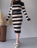 Striped Sweater Dress