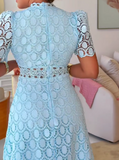 Light Blue Lace Dress