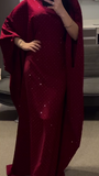 Red Shining Kaftan