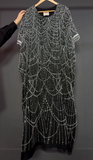 Silver Chain Sparkling Dress