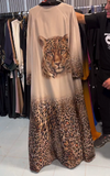 Animal Print Silky Jacket