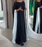 Black And White Kaftan
