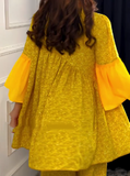 Yellow Loose Comfort Suit