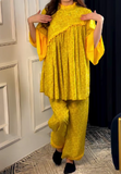 Yellow Loose Comfort Suit