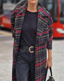 Fall Plaid Coat