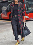 Fall Plaid Coat