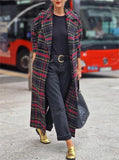 Fall Plaid Coat