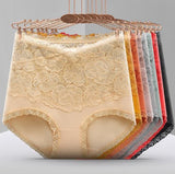 High-waisted antibacterial Lace Gynecological Panties