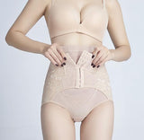 Postpartum High Elastic Lace Buttocks Lifting Buckle Gynecological Panties