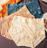 Hip Lift Lace Breathable Satin Gynecological Panties