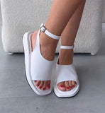 Solid Color Comfortable Sandals