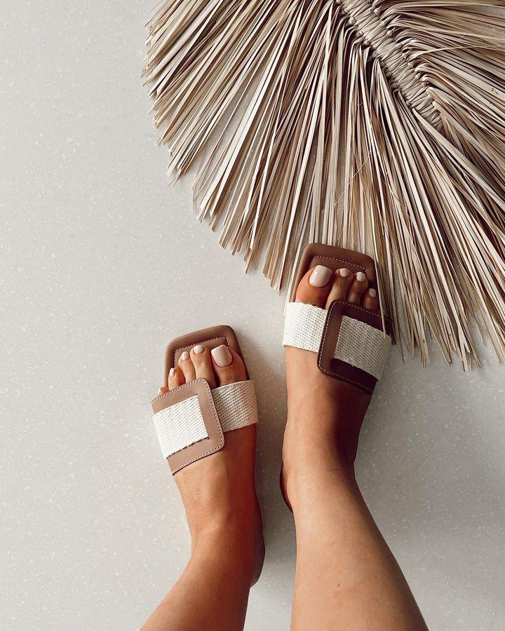 Brown Distinctive Sandals