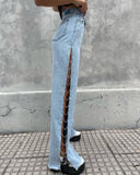 Fashion Glitter Jeans