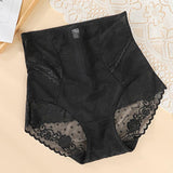 Summer high-waisted lace panties