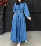 Long Denim Dress