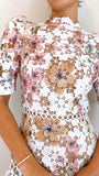 Lace Floral Dress
