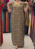 Multi-color Leopard Print Dress