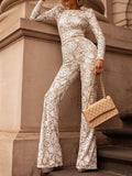 Powerful Lace Jumpsuit