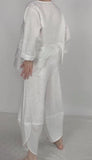 Summer White Breathable Linen Suit