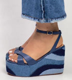 Platforms In Jeans Shades