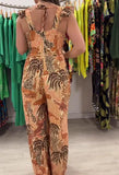 Vintage Printed Jumpsuit