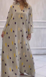 Printed Loose Long Dress