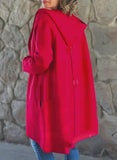 Solid Color Thin Long Jacket