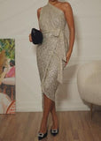 Multi-Wear Silver Glitter Dress