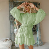 Cosy Ruffled Dress